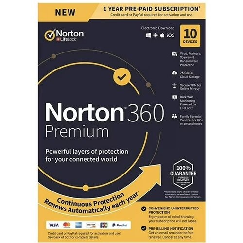Symantec norton 360 premium - norton,